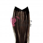 Extensie de par suvita dubla ondulata Vigurous de 45 cm cu clips SUV - 39498 Saten Inchis Extensie de par suvita dubla ondulata Vigurous de 45 cm cu clips SUV - 39498 Saten Inchis
